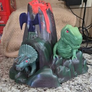 Young Living Green and Purple Dinosaur Diffuser